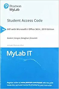 جلد معمولی سیاه و سفید_کتاب MyLab IT with Pearson eText -- Access Card -- for GO! with Microsoft Office 365, 2019 Edition