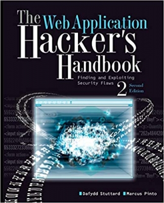جلد معمولی سیاه و سفید_کتاب The Web Application Hacker's Handbook: Finding and Exploiting Security Flaws