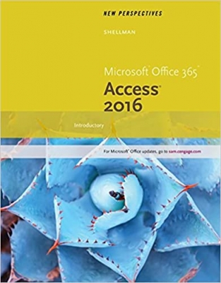 جلد معمولی سیاه و سفید_کتاب New Perspectives Microsoft Office 365 & Access 2016: Introductory
