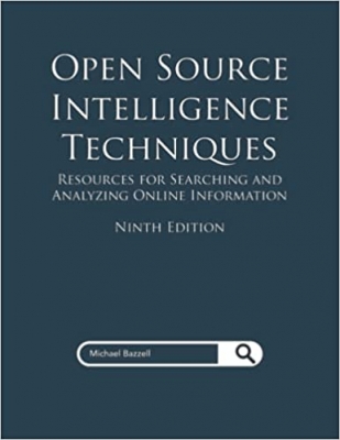 جلد سخت سیاه و سفید_کتاب Open Source Intelligence Techniques: Resources for Searching and Analyzing Online Information