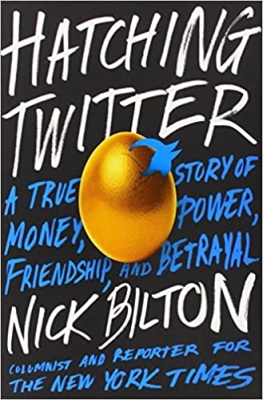 جلد معمولی رنگی_کتاب Hatching Twitter: A True Story of Money, Power, Friendship, and Betrayal 
