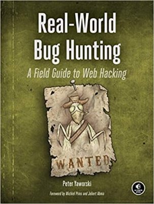 جلد سخت سیاه و سفید_کتاب Real-World Bug Hunting: A Field Guide to Web Hacking Illustrated Edition