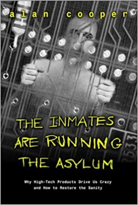 جلد معمولی سیاه و سفید_کتاب The Inmates Are Running the Asylum