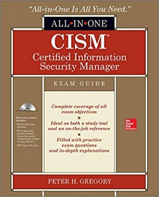 جلد معمولی سیاه و سفید_کتاب CISM Certified Information Security Manager All-in-One Exam Guide