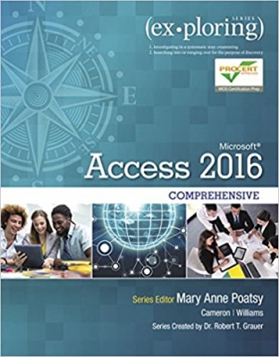 جلد سخت سیاه و سفید_کتاب Exploring Microsoft Office Access 2016 Comprehensive (Exploring for Office 2016 Series)