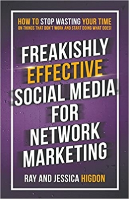جلد معمولی سیاه و سفید_کتاب Freakishly Effective Social Media for Network Marketing: How to Stop Wasting Your Time on Things That Don't Work and Start Doing What Does!