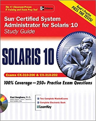 کتاب Sun (R) Certified System Administrator for Solaris (TM) 10 Study Guide (Exams 310-200 & 310-202) 1st Edition