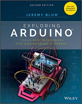 جلد سخت رنگی_کتاب  Exploring Arduino: Tools and Techniques for Engineering Wizardry 2nd Edition