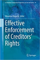 کتاب Effective Enforcement of Creditors’ Rights (Ius Gentium: Comparative Perspectives on Law and Justice, 91)