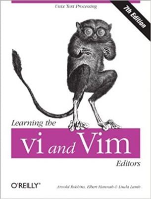 جلد سخت سیاه و سفید_کتاب Learning the vi and Vim Editors: Text Processing at Maximum Speed and Power