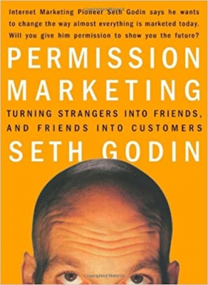 جلد سخت رنگی_کتاب Permission Marketing: Turning Strangers into Friends and Friends into Customers 