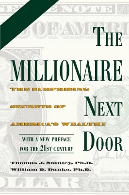 جلد سخت سیاه و سفید_کتاب The Millionaire Next Door: The Surprising Secrets of America's Wealthy 