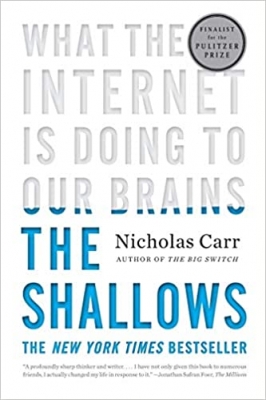 کتاب The Shallows: What the Internet Is Doing to Our Brains