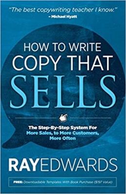 جلد معمولی سیاه و سفید_کتاب How to Write Copy That Sells: The Step-By-Step System for More Sales, to More Customers, More Often