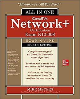 جلد سخت رنگی_کتاب CompTIA Network+ Certification All-in-One Exam Guide, Eighth Edition (Exam N10-008) (Comptia Network + All-in-one Exam Guide)