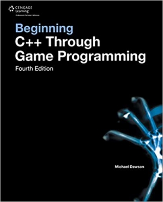 جلد سخت سیاه و سفید_کتاب Beginning C++ Through Game Programming, Fourth Edition