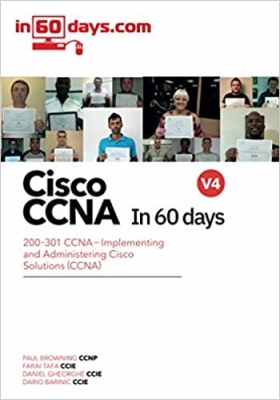 جلد سخت رنگی_کتاب Cisco CCNA in 60 Days