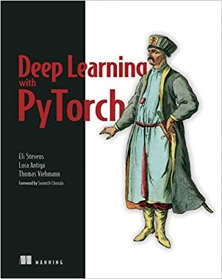 جلد معمولی رنگی_کتاب Deep Learning with PyTorch: Build, train, and tune neural networks using Python tools
