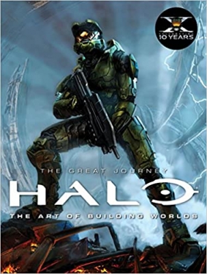 جلد سخت رنگی_کتاب Halo: The Great Journey...The Art of Building Worlds