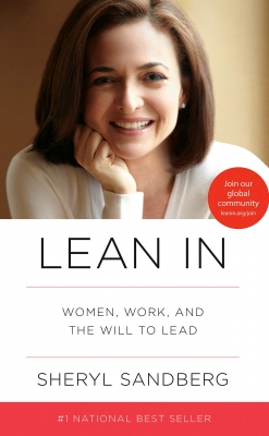 جلد سخت سیاه و سفید_کتاب Lean In: Women, Work, and the Will to Lead