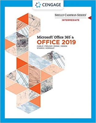 کتاب Shelly Cashman Series MicrosoftOffice 365 & Office 2019 Intermediate (MindTap Course List)