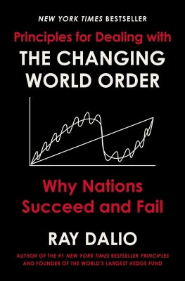 جلد معمولی سیاه و سفید_کتاب Principles for Dealing with the Changing World Order: Why Nations Succeed and Fail