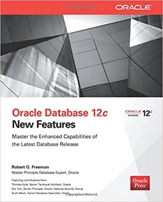 جلد سخت سیاه و سفید_کتاب Oracle Database 12c New Features 1st Edition