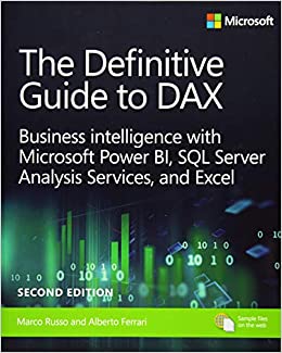 جلد معمولی سیاه و سفید_کتاب The Definitive Guide to DAX: Business Intelligence for Microsoft Power BI, SQL Server Analysis Services, and Excel Second Edition (Business Skills)