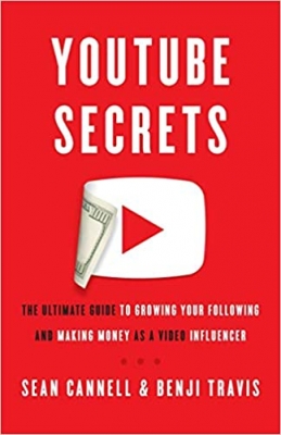 جلد سخت رنگی_کتاب YouTube Secrets: The Ultimate Guide to Growing Your Following and Making Money as a Video Influencer