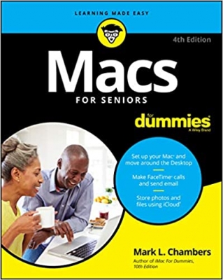 جلد سخت سیاه و سفید_کتاب Macs For Seniors For Dummies