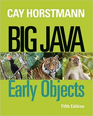 کتاب Big Java: Early Objects 5th Edition