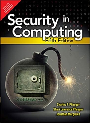 جلد سخت سیاه و سفید_کتاب Security in Computing: 5th Edition