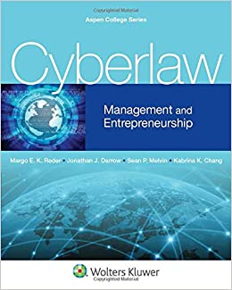 کتاب Cyberlaw: Management and Entrepreneurship (Aspen College)