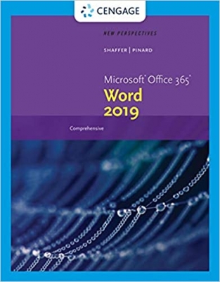 کتاب New Perspectives MicrosoftOffice 365 & Word 2019 Comprehensive (MindTap Course List)