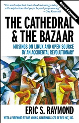 جلد سخت رنگی_کتاب The Cathedral & the Bazaar: Musings on Linux and Open Source by an Accidental Revolutionary 1st Edition