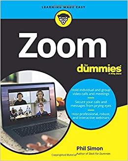 جلد سخت رنگی_کتاب Zoom For Dummies (For Dummies (Computer/Tech))