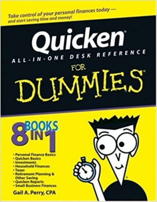 کتاب Quicken All-in-One Desk Reference For Dummies