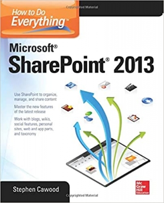 جلد سخت سیاه و سفید_کتاب How to Do Everything Microsoft SharePoint 2013 2nd Edition