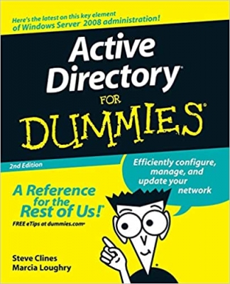 جلد سخت سیاه و سفید_کتاب Active Directory For Dummies 2nd Edition