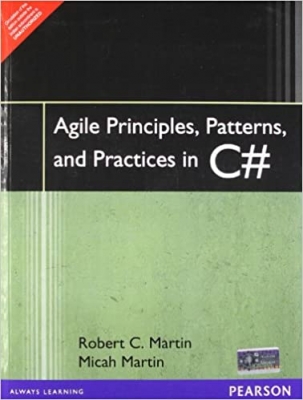 جلد سخت سیاه و سفید_کتاب Agile Principles, Patterns, and Practices in C#
