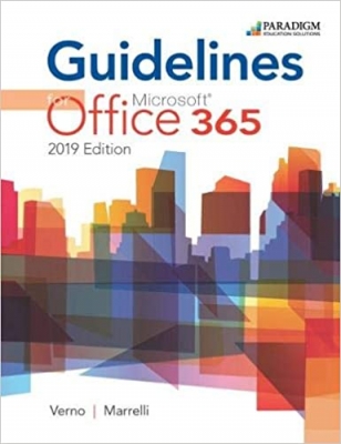 کتاب Guidelines for Microsoft 365 for 2019 Text