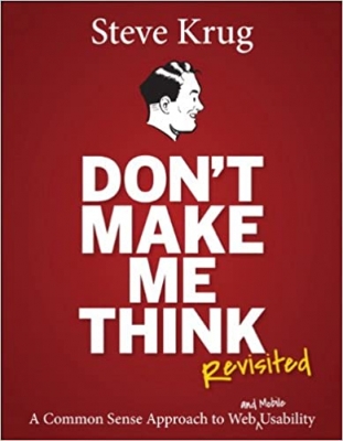 جلد معمولی سیاه و سفید_کتاب Don't Make Me Think, Revisited: A Common Sense Approach to Web Usability (3rd Edition) (Voices That Matter)