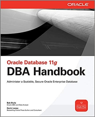 جلد معمولی سیاه و سفید_کتاب Oracle Database 11g DBA Handbook (Oracle Press)
