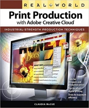 جلد سخت رنگی_کتاب Real World Print Production with Adobe Creative Cloud
