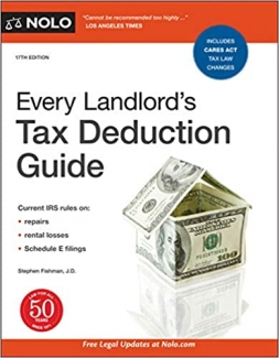جلد سخت رنگی_کتاب Every Landlord's Tax Deduction Guide