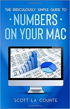 جلد معمولی سیاه و سفید_کتاب The Ridiculously Simple Guide To Numbers For Mac
