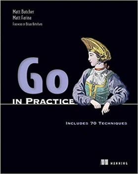 جلد معمولی سیاه و سفید_کتاب Go in Practice: Includes 70 Techniques