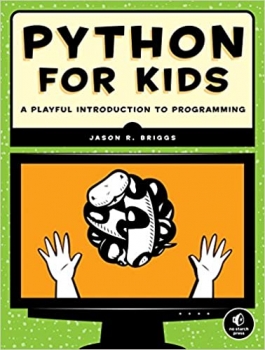 جلد معمولی سیاه و سفید_کتاب Python for Kids: A Playful Introduction to Programming