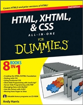 کتابHTML, XHTML and CSS All-In-One For Dummies