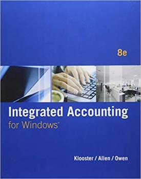 جلد سخت سیاه و سفید_کتاب Integrated Accounting (with General Ledger CD-ROM)